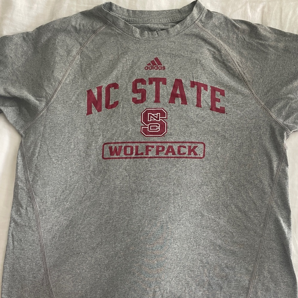 NC State Wolfpack Climalite Long Sleeve Tee Athletic adidas